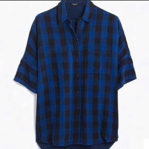 Madewell Blue Buffalo Check courier shirt